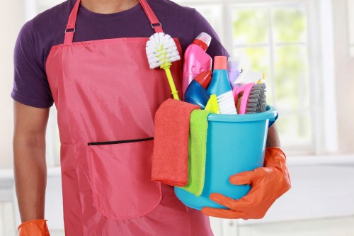 Oven cleaning service for a Swisscottage kitchen in a residential flat