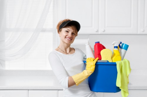 Weekly cleaning service for a residential property in Swiss Cottage