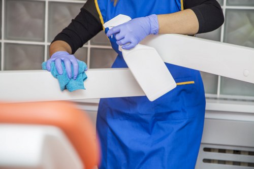Trusted Cleaners Swisscottage payments area with encryption